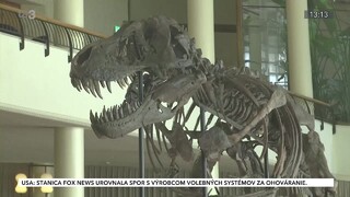 V Zürichu vydražili kostru Tyranosaura rexa. Nový majiteľ ho získal za vyše 5 a pol milióna eur