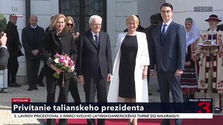 Privítanie talianskeho prezidenta
