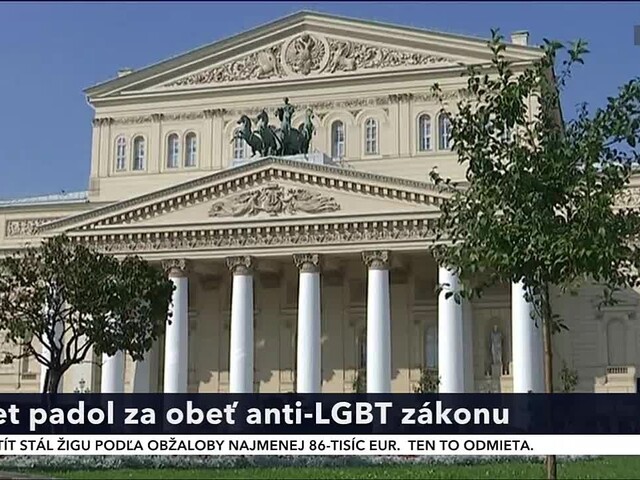 Najslávnejšie ruské divadlo natrvalo stiahlo balet Nurejev. Je to dôsledok sprísnenia LGBTI+ propagandy