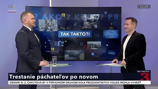 Tak takto?!: Karas tvrdí, že trestná politika na Slovensku je prísnejšia ako je vôbec potrebné