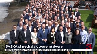 SASKA si nechala otvorené dvere. Strana nerozhodla, či by išla do koalície s Hlasom