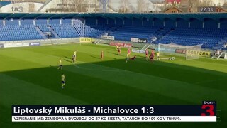 Futbalisti Liptovského Mikuláša opúšťajú elitu. Rozhodla o tom ich prehra s Michalovcami