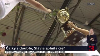Basketbalová sezóna žien patrila Piešťanským Čajkám. Po Slovenskom pohári vyhrali aj ligový titul