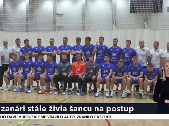 Naši hádzanári sa stretli v Hlohovci, pripravujú sa tam na kvalifikačné zápasy