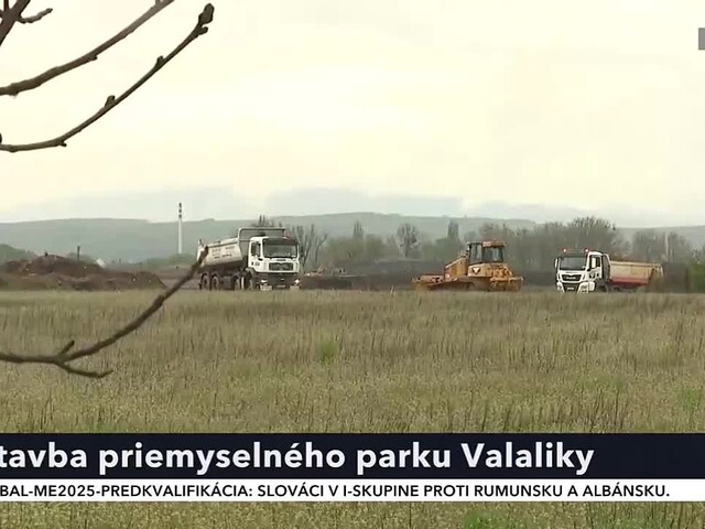 Výstavba priemyselného parku Valaliky napreduje. Strategickým investorom je aj automobilka Volvo