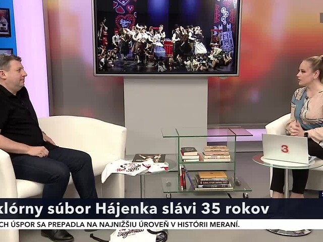 Detský folklórny súbor Hájenka oslavuje 35 rokov. Čo ho ďalej čaká?