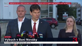 TB štátnych tajomníkov MZ SR v súvislosti s požiarom bane v Novákoch