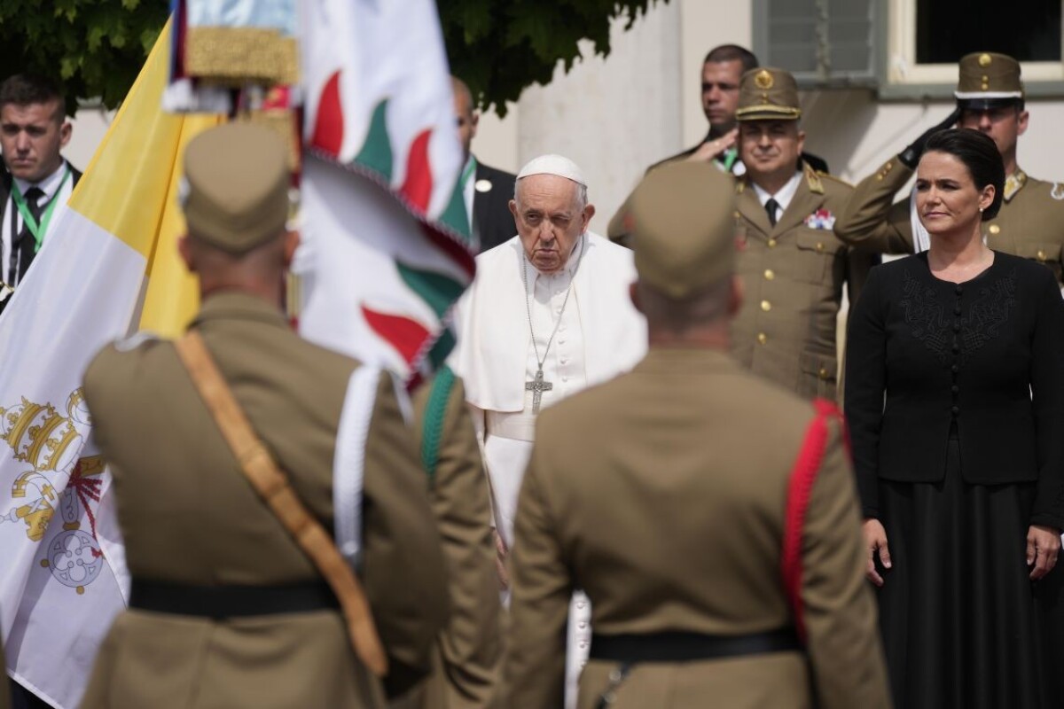 Pápež František v Maďarsku