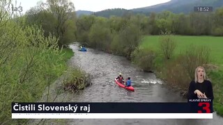 V Slovenskom raji stále zanechávajú turisti odpadky. Rieku Hornád čistia každý rok dobrovoľníci