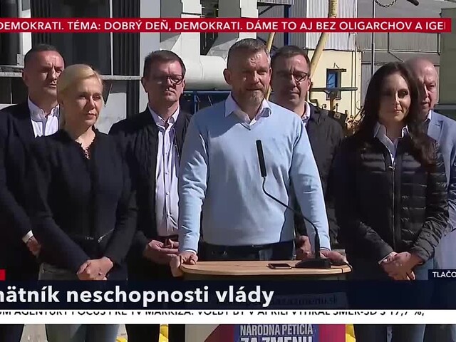 Hlas kritizuje Matoviča a Hegera za neschopnosť v súvislosti so Slovalcom