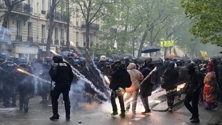 Desaťtisíce Francúzov opäť protestovali proti dôchodkovej reforme. Urobili tak na Sviatok práce