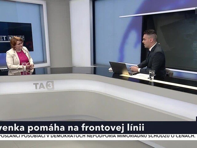 Slovenka pomáha Ukrajincom na frontovej línii, zažila výbuchy na vlastnej koži