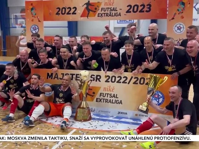 MIMEL Lučenec obhájil titul slovenského šampióna v Niké Futsal extralige