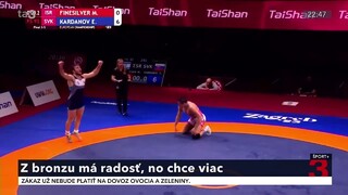 Slovensko na Majstrovstvách Európy v zápasení získalo dve medaily, Kardanovov prvý cenný kov