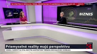 Priemyselné reality majú perspektívu