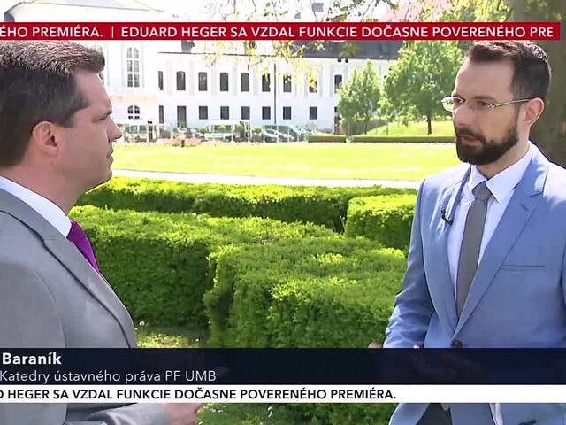 Hegerova vláda je na konci. V čom bude úradnícka vláda z hľadiska ústavy iná?