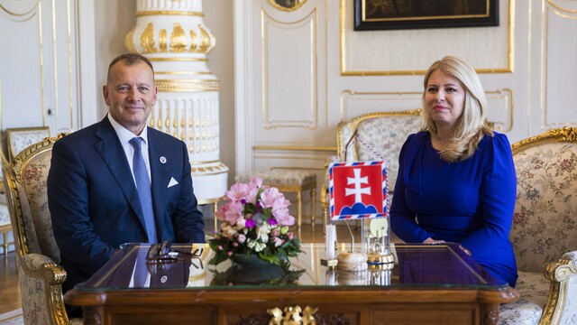 Prezidentka SR Zuzana Čaputová a predseda parlamentu Boris Kollár
