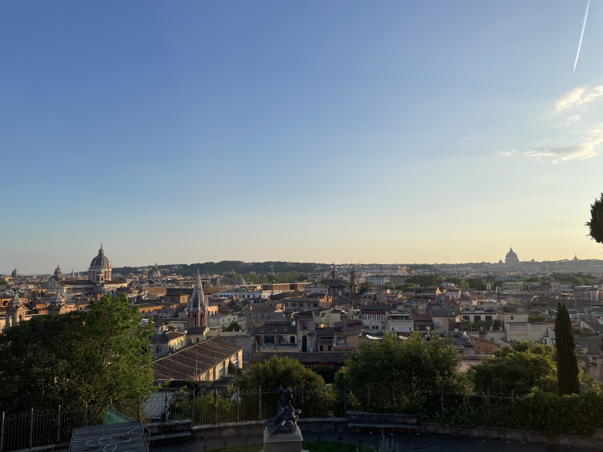 Výhľad na Rím