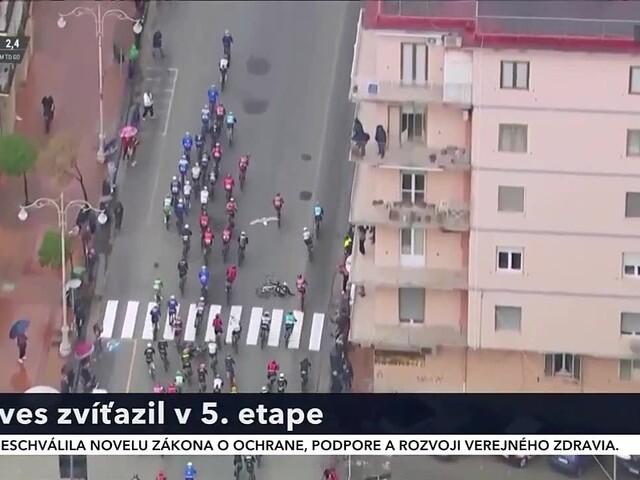 Víťaz piatej etapy Giro d´Italia je austrálsky cyklista Kaden Groves