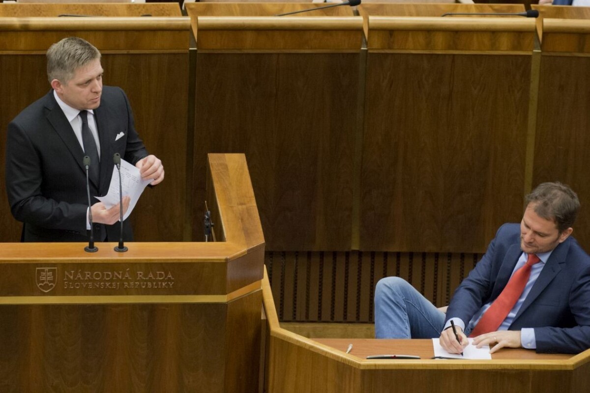 Sorošov výber, hovorí Fico o nových ministroch. Matovič prirovnal šéfa Smeru k Hitlerovi