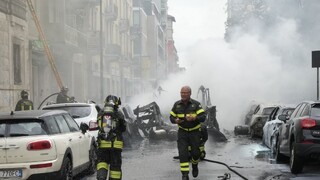 FOTO/VIDEO: Centrom Milána otriasol výbuch kyslíkových bômb. Starosta vylúčil tetorizmus