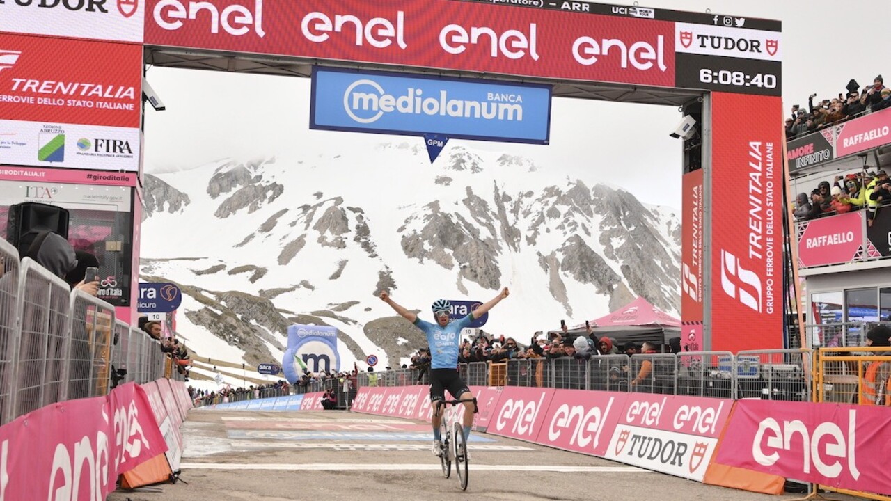 Giro d'Italia: V 7. etape triumf Taliana Baisa, v ružovom naďalej Leknessund