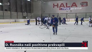 Slovenskí hokejisti nastúpia proti Kanade. Ako hodnotí zápas Rusnák?