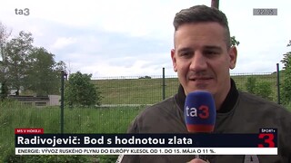 Bod s hodnotou zlata. Radivojevičovi sa páčil výkon Slovákov v zápase s Kanadou