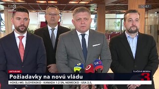 Fico: Žiadna úradnícka vláda, ale vláda Zuzany Čaputovej. Je predurčená na neúspech