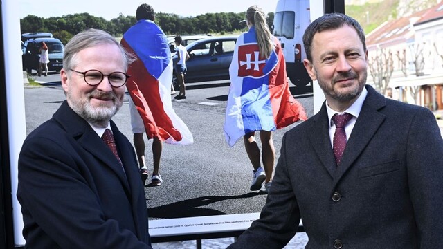 Eduard Heger a Petr Fiala