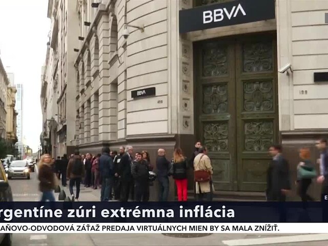 V Argentíne sa zdvojnásobili ceny. Tamojšia centrálna banka zvýšila úrokovú sadzbu až na 97 percent