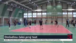 Omladinu čaká prvý test. Volejbalisti sa pripravujú na Zlatú Európsku ligu