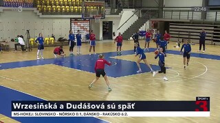 Wrzesiňská a Dudášová sú späť. Basketbalistky začali prípravu na majstrovstvá Európy