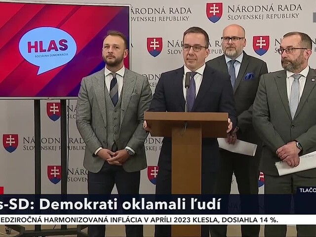 TB strany Hlas-SD o údajných klamstvách strany Demokrati