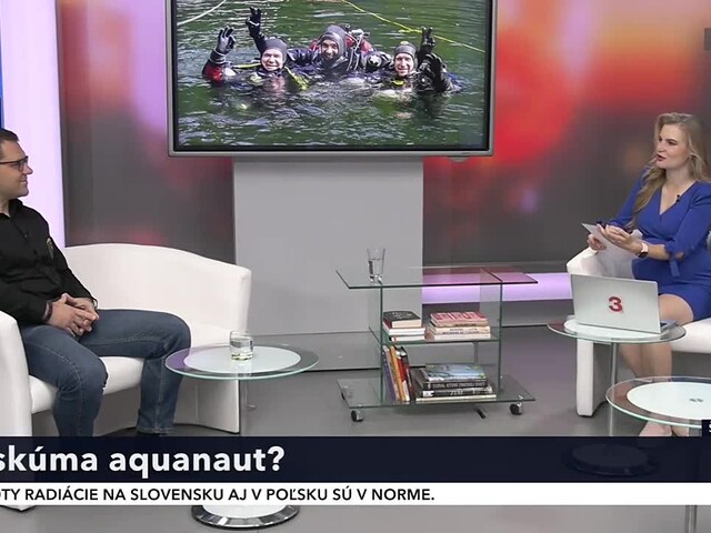 Pod vodou v malých priestoroch strávi aj niekoľko dní. Čo skúma aquanaut?