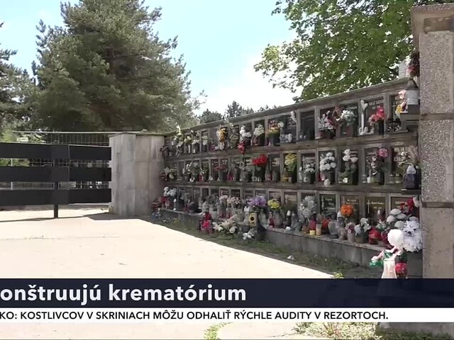 V košickom krematóriu hrozilo zrútenie. Zo sanácie havarijného stavu sa však stala rekonštrukcia