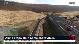 Výstavba prvej etapy severného obchvatu Prešova sa blíži do finále, druhá časť nemá zhotoviteľa