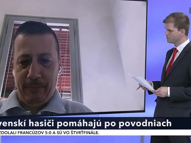 Slovenskí hasiči pomáhajú po povodniach