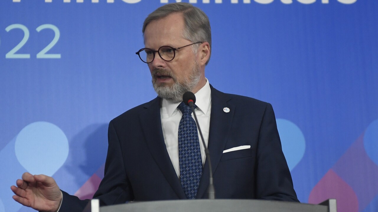 Na snímke Petr Fiala.