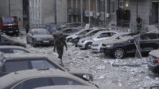 Kyjev čelil ďalšiemu masívnemu útoku, vyžiadal si najmenej jednu obeť
