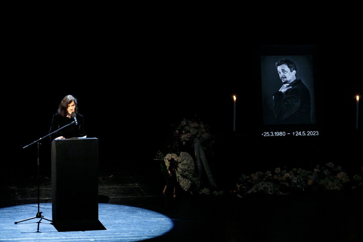 Pietna spomienka na zosnulého herca Daniela Heribana.