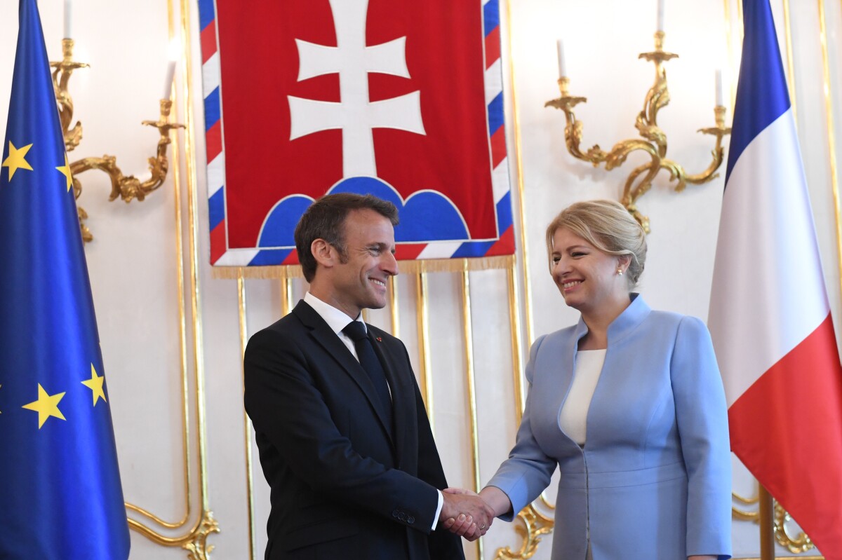 Macron a Čaputová