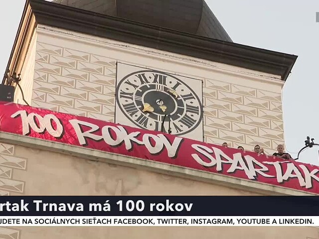 Patrí k ikonickým organizáciám. Spartak Trnava oslavuje storočnicu