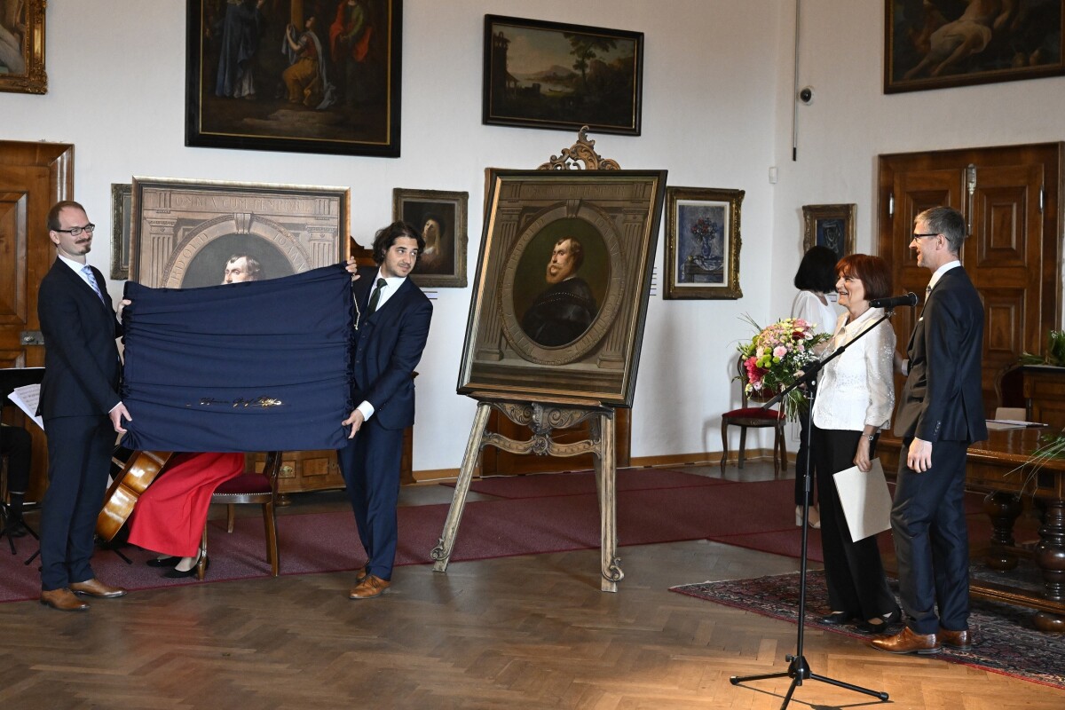 Portrét grófa Pálffyho sa po desaťročiach vrátil naspäť do Bojnícv