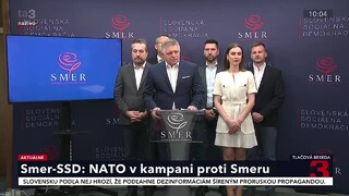 TB strany Smer-SSD o vstupe NATO do kampane proti Smeru
