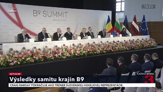TB Summitu krajín B9 na Bratislavskom hrade o ruskej agresii na Ukrajine