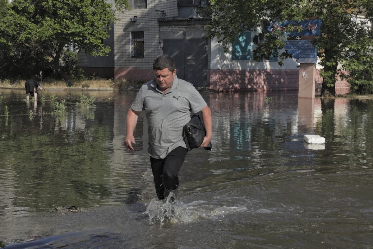 záplavy na ukrajine