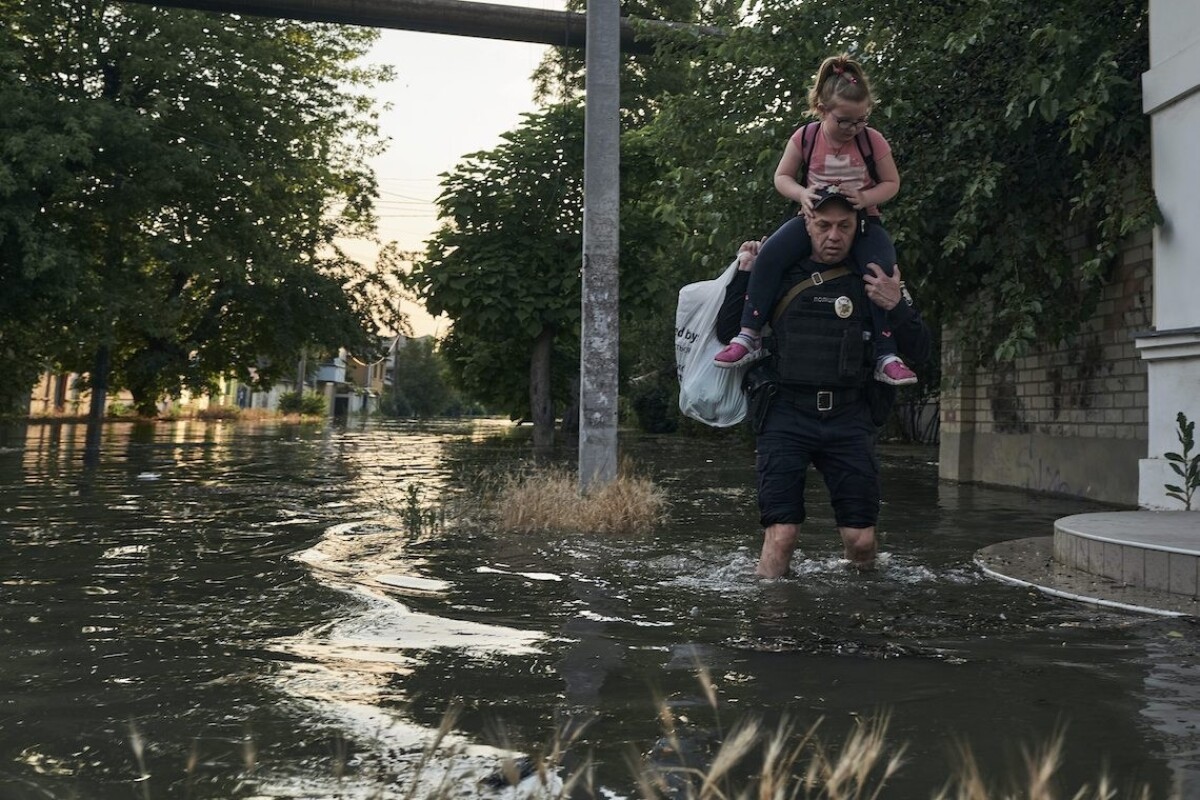záplavy na ukrajine