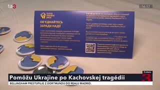Banskobystričania pomôžu Ukrajine po Kachovskej tragédii. Plánujú zbierku v podnikoch