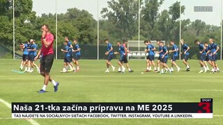 Naša futbalová 21-tka začína prípravu na ME 2025. Slovensko je organizátorom šampionátu